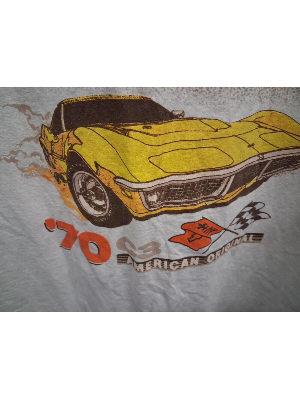 Vintage Chevrolet Corvette '70 American Original Graphic T-Shirt